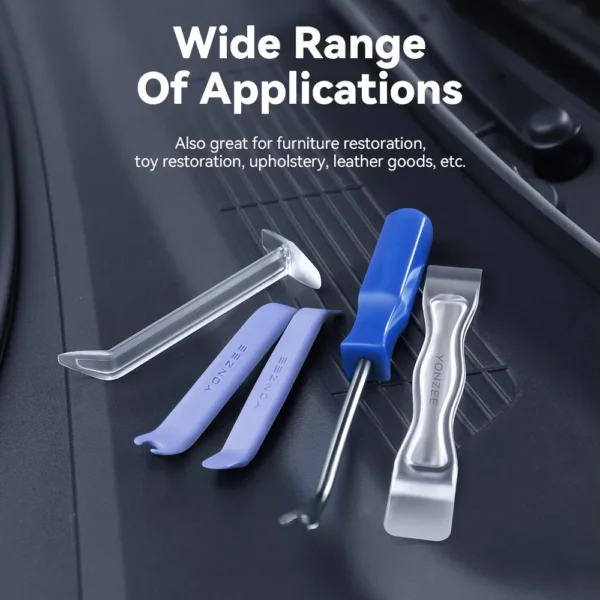 YZ Auto Door Clip Panel Trim Removal Tools Kits ​Tesla Porsche Mercedes Benz BMW Audi Honda - Image 4