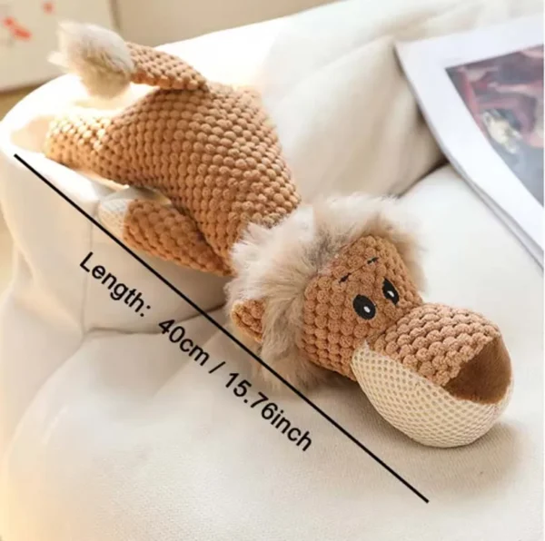 2025 Pet Dog Toys for Large Dogs Cute Plush Squeak Fleece Durable Chewing Cute Soft Pet Molar Toys Dogs Accessories - Image 4