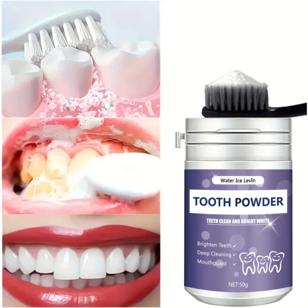 pearl tooth powder fresh breath teeth yellow stain cleaning powder oral care tooth cleaning powder wholesale - Image 7