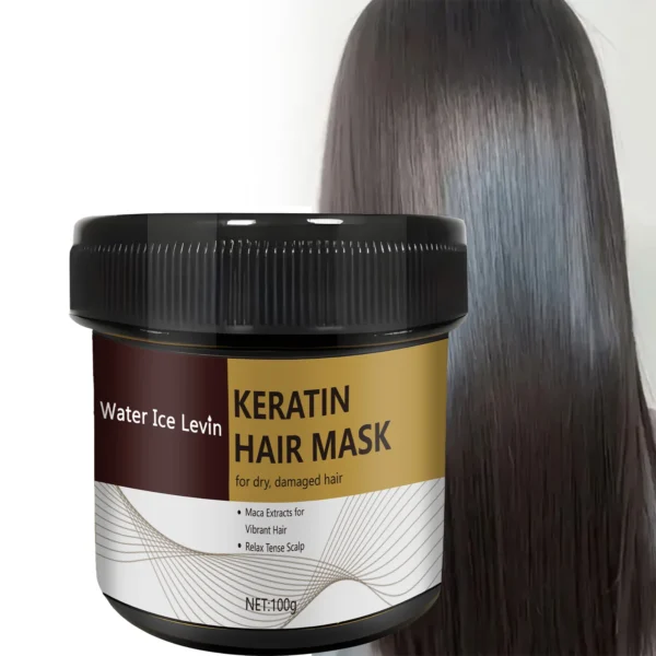 Magical Keratin Hair Mask For Maltreated Hair 9Seconds Repairing Damaged Frizzy Hairs Smoothing Nourish Straightening Hair Care - Image 7