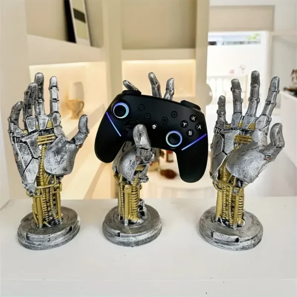 Fashionable Cyberpunk 3D Printed Controller Handle Storage Suitable for Decorating Game Controller Desktop Ornaments - Image 4