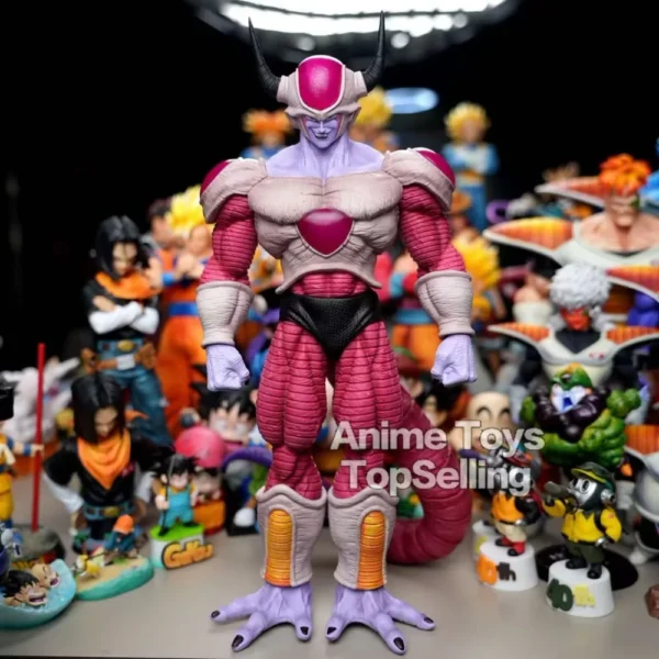 kf-S184b197d483d41418f9534bfd5bafa53C 35.5cm Anime Dragon Ball Z Frieza Figure Action Figure Second Form Frieza GK PVC Collection Model Toys Gifts - Image 1