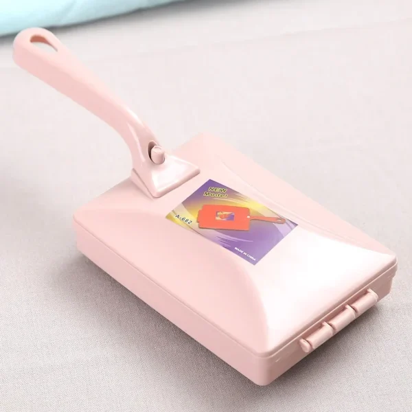 1pc- Bed Pet Hair Debris Brush Handheld Carpet Brush Crumb Dirt Fur Cleaner Roller Sweeper Home Cleaning Tools - Image 4