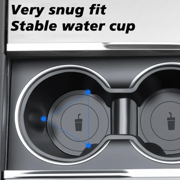 Watercup Holder for Tesla New Model Y 2025 Launch Juniper Model 3 2024 Highland - Image 3