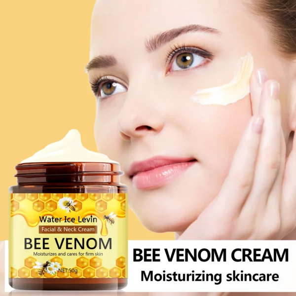 Bee Venom Cream Face Whitening Cream Remove Dark Spots Fade Freckle Melanin Anti Wrinkle Aging Moisturizing Brighten Skin - Image 7