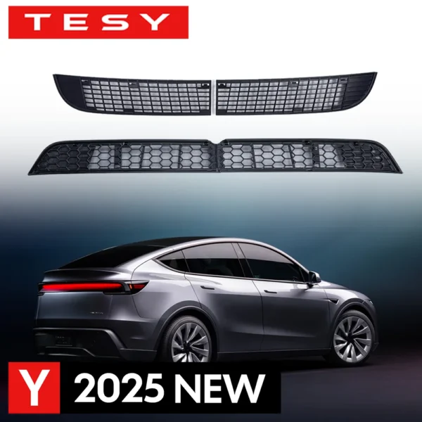 For Tesla Model Y 2025 Launch Juniper Inner Vent Grille Lower Bumper Anti Insect Net Air Inlet Anti Dust Proof Cover - Image 1