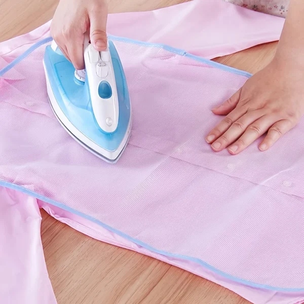 1pc Random Protective Ironing Cloth High Temperature Board Press Mesh Insulation Pad Guard Protection Clothing Home Accessories - Image 1