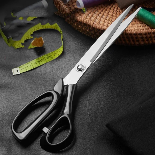 10 Inch Stainless Steel Tailor's Scissors For Fabric Professional Sewing Tool Garment Scissors Durable - Image 7
