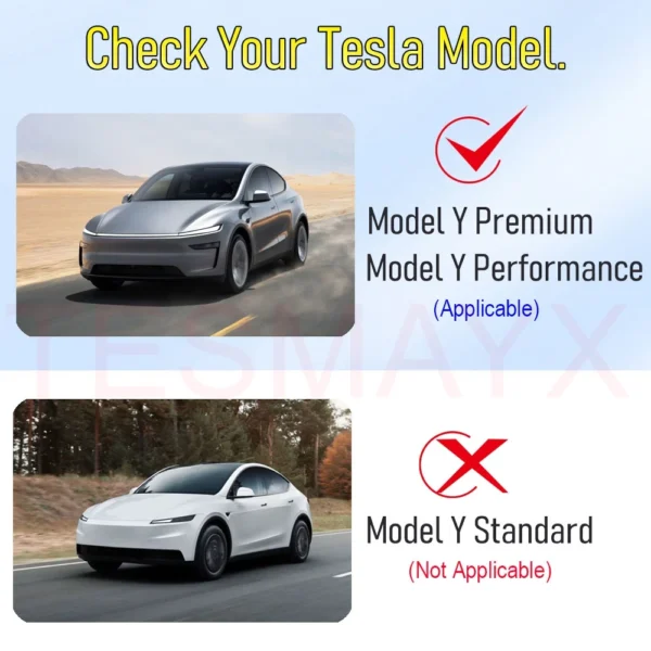 For 2025 2026 Tesla Model Y Juniper Trunk Mat PU Cargo Liner Felt Protective Pad Model Y Premium Trunk Tailgate Mats Accessories - Image 2