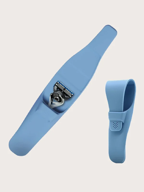 1PC-Silicone Razor Portable Holder Box Manual Shaver Protector Cover Portable Waterproof Shaving Accessories Razor Storage Box C - Image 2