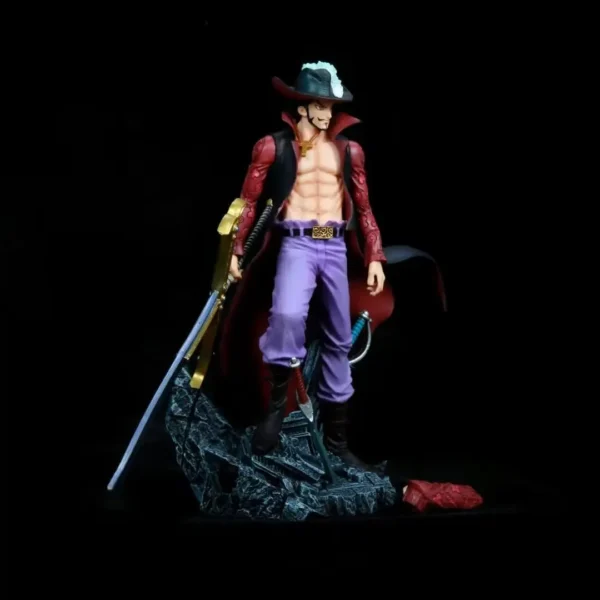 28CM ONE PIECE Figures Eagle eye Dracule Mihawk Anime Figure Top War Pvc Model Statue Doll Collection Ornaments Toys Gift - Image 4
