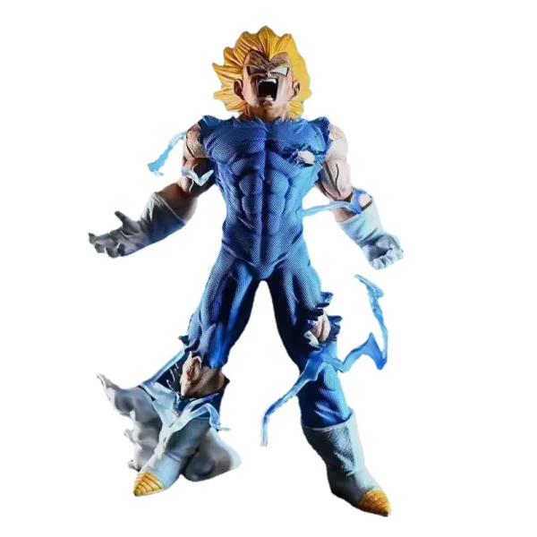 27cm Dragon Ball Z Majin Vegeta Anime Figure Self-destruct Super Saiyan Action Figures Pvc Statue Figurine Model Toys Gift - Image 6