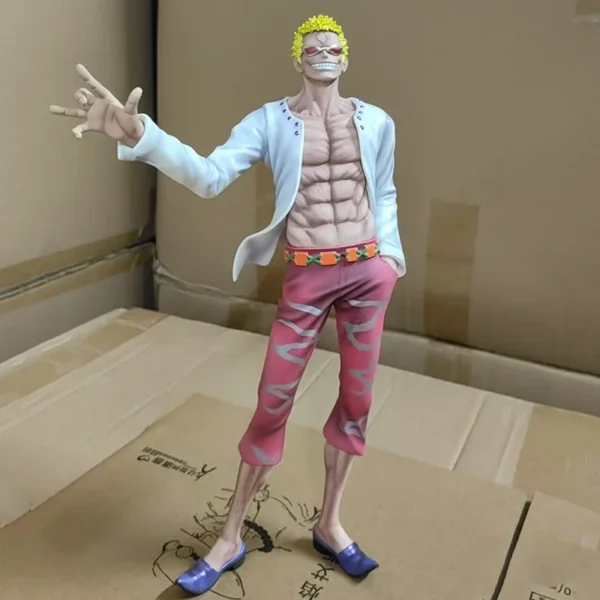 29cm One Piece Anime Figure Donquixote Doflamingo Action Figure Pvc Model Statue Doll Collection Decoration Ornaments Toys Gift - Image 4