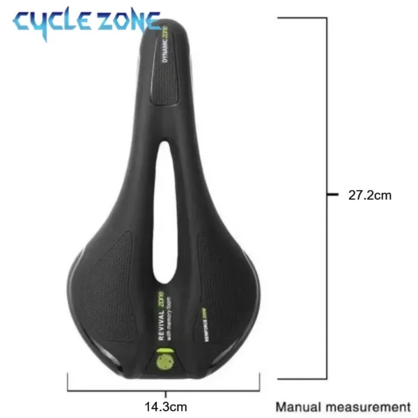 Bicycle Saddle Lightweight Non-Slip PU MTB Road Bike Saddle Shockproof Breathable Hollow Cycling Seat Cushion Bike Accessories - Image 4