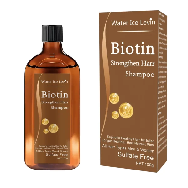Biotin hair Growth shampoo anti-hair loss treatment for men and women rapid thickening and re-oil beauty health - Image 3