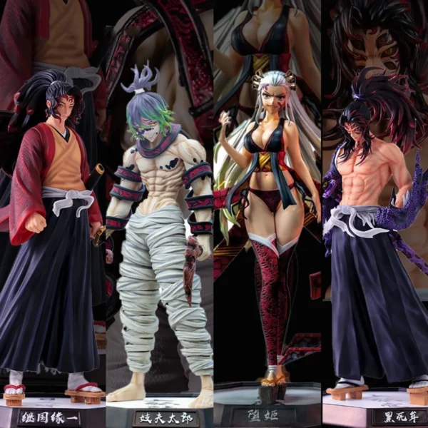 Anime Demon Slayer Figure Kamado Tanjirou Nezuko Action Figure PVC Model Toys Zenitsu Figurine Inosuke Kimetsu Yaiba Figura Gift - Image 2