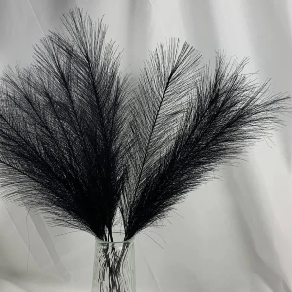 7pcs Fluffy Pampas Grass Boho Decor Flower Fake Plant Reed Simulated Wedding Party Home Decoration Artificial Flowers - Image 3