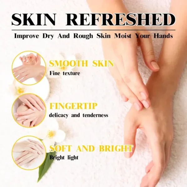 Honey Moisturizing Exfoliating Hand Wax Mask Moisturizing exfoliating nourishing skin 60g - Image 5