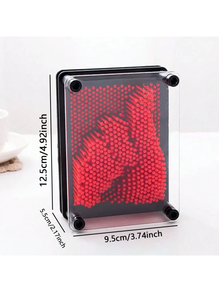 1pc 3D Pin Art Toy, Pin Art Board Pin Art Toy for Kids, Sensory Toys Boys Girls, Toys Birthday Gifts Girl Boy Gifts Fidget Toys - Image 5