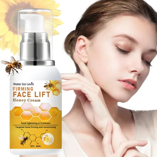 Honey Instant Face Lift & Firm Skin Cream Sustainable Face Lifting Reduces Fine Lines Gentle Moisturizing Care Cream - Image 7