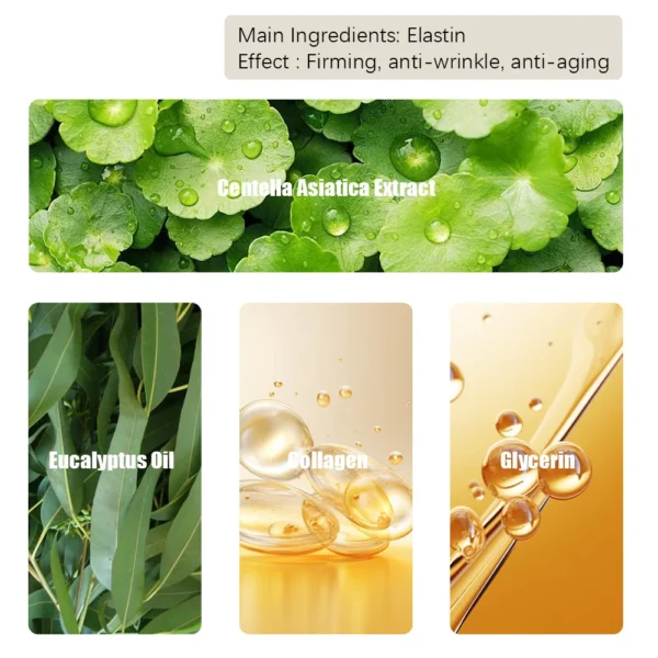 New Firming body cream, contains collagen, can tighten the abdomen, thighs and buttocks, has a moisturizing effect 50g - Image 2