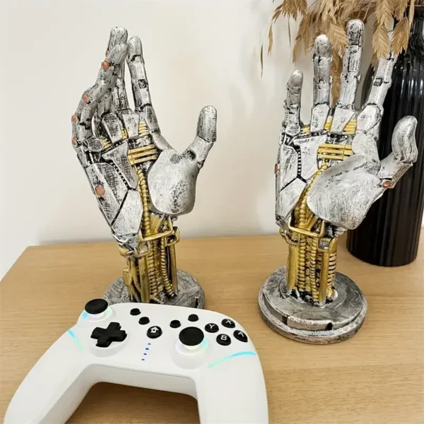 Fashionable Cyberpunk 3D Printed Controller Handle Storage Suitable for Decorating Game Controller Desktop Ornaments - Image 3