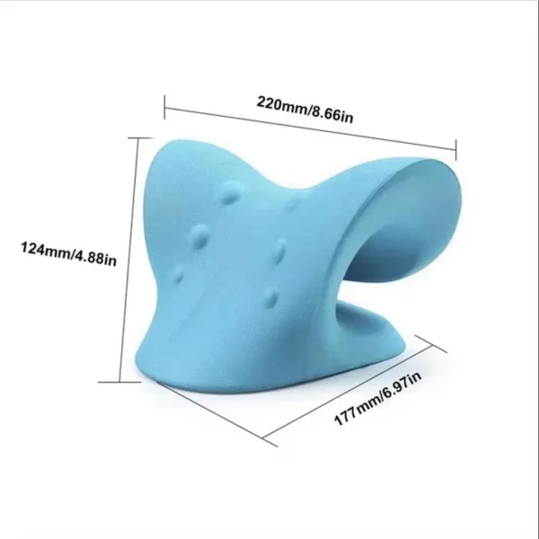 Cervical Neck Shoulder Stretcher Massage Pillow Traction Device Muscle Relaxation Relieve Pain Cervical Spine Correction - Image 6