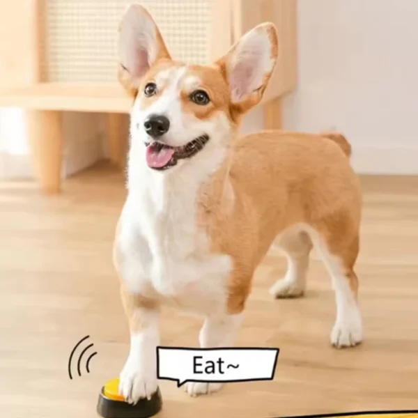 Dog Toys Funny Dog Recordable Pet Toys Talking Pet Starters Pet Speaking Buttons Portable Cute Pet Supplies - Image 2