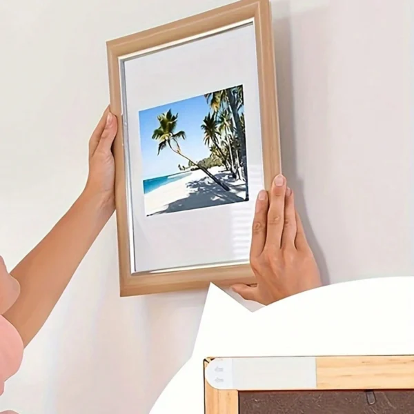 12pcs-Traceless and easy to pull adhesive Velcro for fixing photo frames, hanging pictures without leaving any adhesive - Image 5