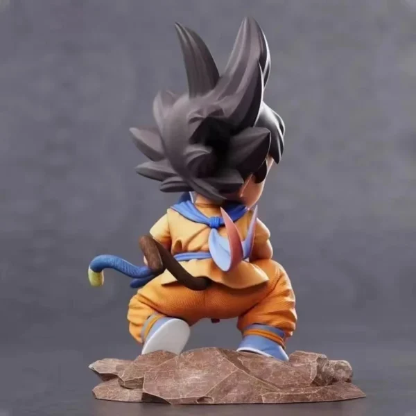 Dragon Ball Childhood Little Goku Hugs Puer Ya Mu Tea Little Follower Figure Doll Pvc Model Statue Collection Toys Ornamen Gift - Image 2