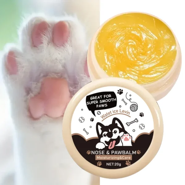 20g Dog Nose and Paw Balm Dog Paw Cream Cats Dogs Paw Protector Cream Pet Feet Moisturizer Pet Crack Feet Repair Pet Accessories - Image 1