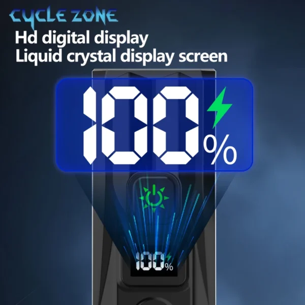 Smart Bicycle Front Light Rechargeable Bike Headlight with Horn Wireless Remote Control Bicycle Flashlight for Night Riding - Image 5