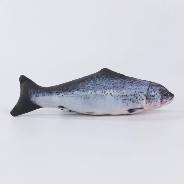 New simulation Fish Cat Toys Soft Plush Catnip Toy Interactive Cat Toys Gifts Funny 3D Fish Shape Doll Pet Supplies - Image 5
