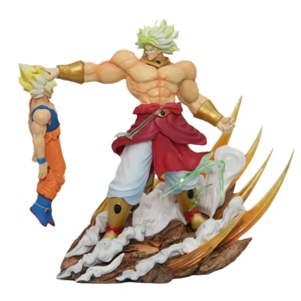 20cm Dragon Ball Anime Figures Broli Vs Goku Action Figures Pvc Model Statue Goku Broly Doll Collectible Toys Birthday Gift - Image 6