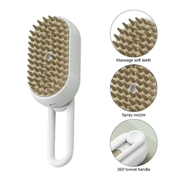 Cat Comb Pet Haired Comb Dog Haired Dog Bathing Massage Brush Cat Haired Brush Puppy Cleaning Pet Supplies - Image 5