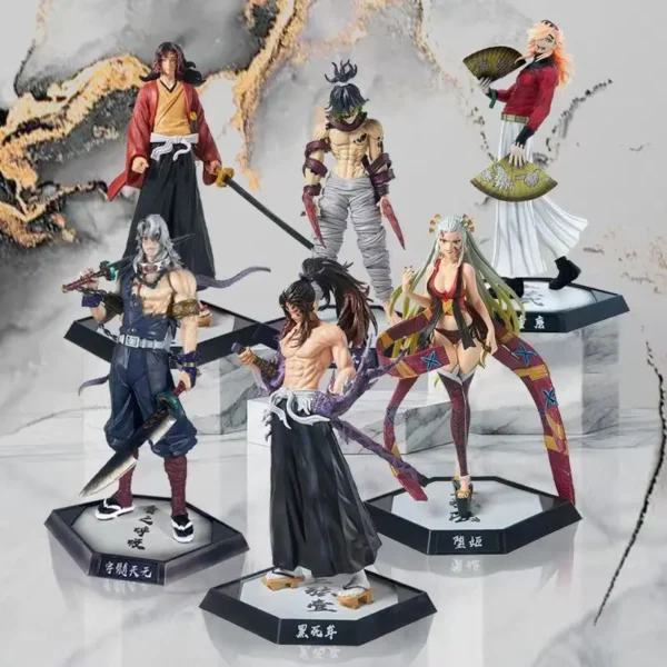 Anime Demon Slayer Figure Kamado Tanjirou Nezuko Action Figure PVC Model Toys Zenitsu Figurine Inosuke Kimetsu Yaiba Figura Gift - Image 7