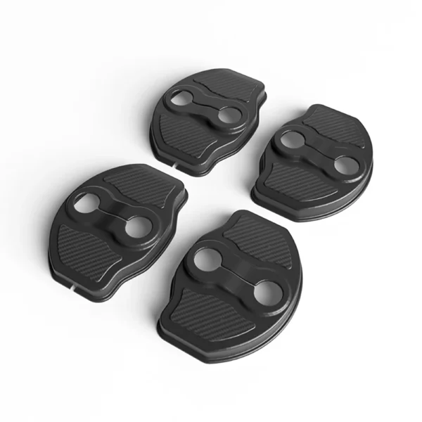 4 Pcs For Tesla New Model Y Juniper 2025+ LAUNCH 2025 Door lock protection cover shell TPE - Image 4