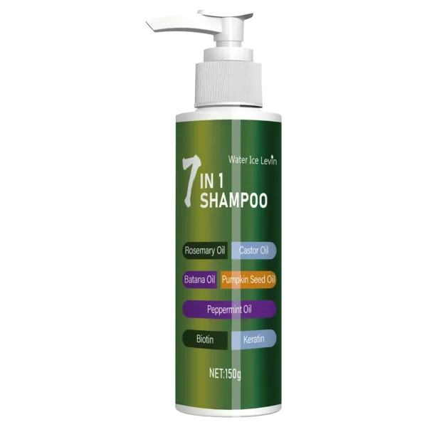 7-in-1 Shampoo, Rich Foam and Easy to Rinse, Remove Dandruff, Reduce Broken Hair, Long-Lasting Oil Control, Super Fluffy, Strong Hair Repair Split Ends, Thick and Soft - Image 6
