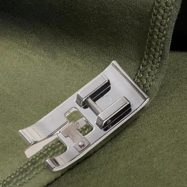 Overlock Overedge Overcasting Sewing Machine Presser Rolled Hem Foot Tool For Low Shank Snap-On Singer Brother - Image 2