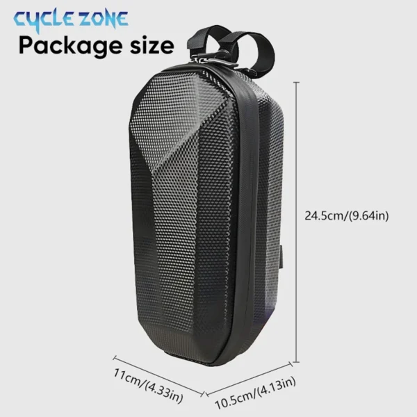 3L Electric Scooter Bag EVA Hard Shell Electric Bike Handlebar Bags Large Capacity MTB Road Cycling Front Handlebar Storage Bag - Image 6