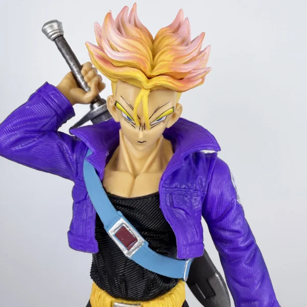 23CM Dragon Ball Z Anime Figurine Trunks Figure Super Saiyan Trunks Pvc Model Statue Doll Collection Decoration Toys Gift - Image 6