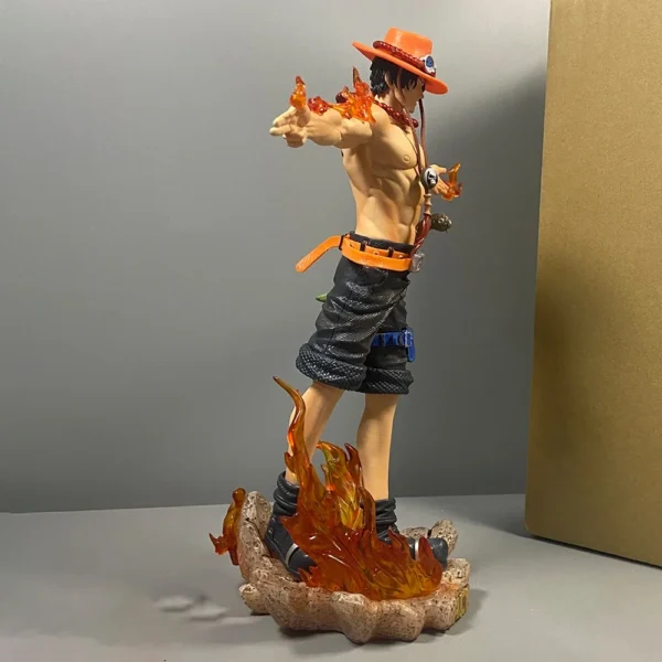27cm One Piece Anime Ace Figure Portgas D Ace Action Figurine Pvc Model Statue Doll Collection Decoration Toys Gift Ornaments - Image 5