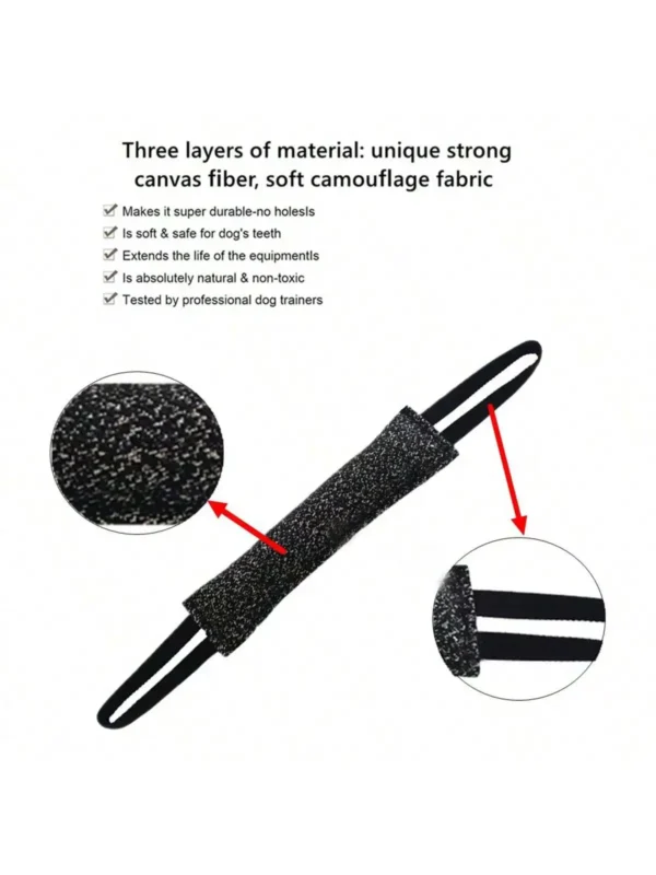 1pc Dog Bite Stick Enhances Effective Training- Comfortable Handle For Interactive Play, Grinding Teeth, And Chew Training - Image 5
