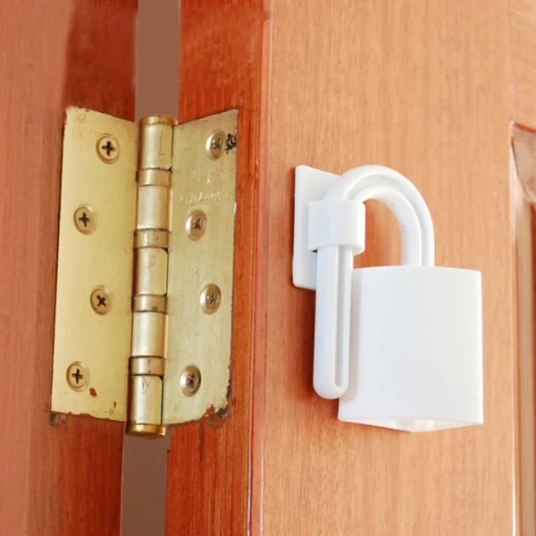 1PC - Safety Children's Products Door Seam Anti pinch Hand Safety Door Lock - Image 3