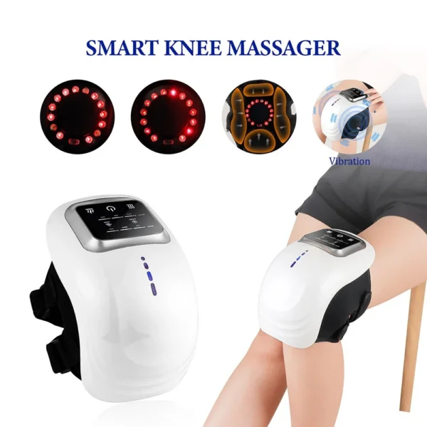 foreverlily Smart Knee Massager Vibration Air Pressure Knee Massage Machine Electric Elbow Shoulder Knee masajeador - Image 1