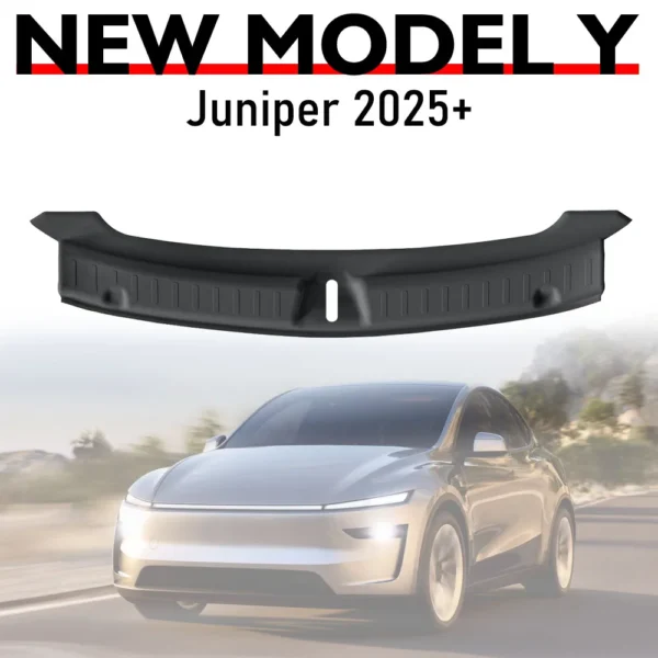 kf-S3c63f5fbf48044b88eaf386a32a7c597q Tesmayx TPE Trunk Sill Plate Cover for Tesla New Model Y Juniper Launch 2025+ Scratch Protection Accessory - Image 1