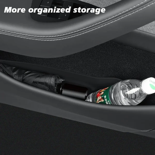 For Tesla Model Y 2025 Launch Juniper Car Door Side Storage Box Front Rear TPE Door Storage Organizer Tray Interior Accessories - Image 6