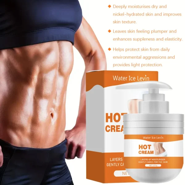 A 100g Beauty Wake Up Butt Lifting Thermal Massage Cream - Unisex Firming Body Lotion for Waist, Legs, Arms For Daily Skin Care - Image 7