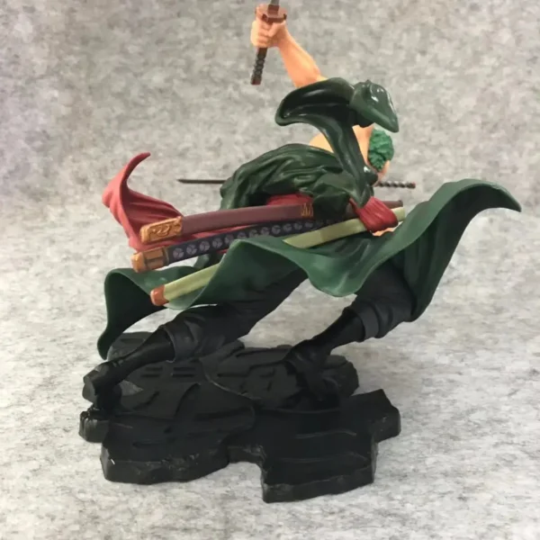 One Piece 18cm Anime Figure Roronoa Zoro Three-Blade Sa-maximum Manga Anime Statue Action Figure Collection Model Kid Toys - Image 4