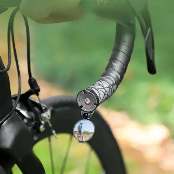 1Pcs/1 Pair Bicycle Rearview Mirror Universal Adjustable Convex Mirrors Rotate Handlebar End Mirror MTB Road Bike Accessories - Image 3